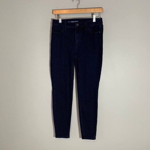 Talbots flawless high-rise jegging ankle dark wash skinny stretch denim jeans - Picture 1 of 10